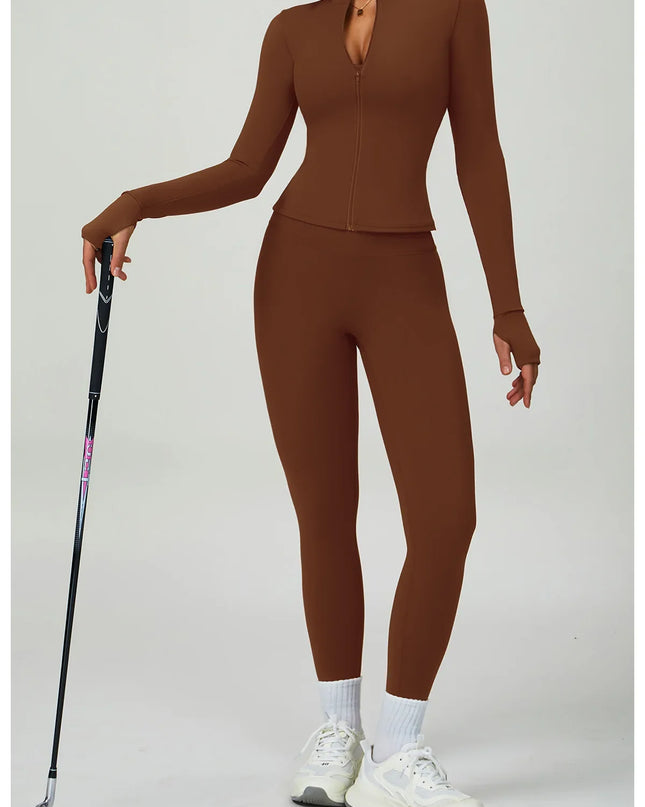 2/3-Piece Activewear Set – Sports Bra & High Waist Leggings Caethelstore.com