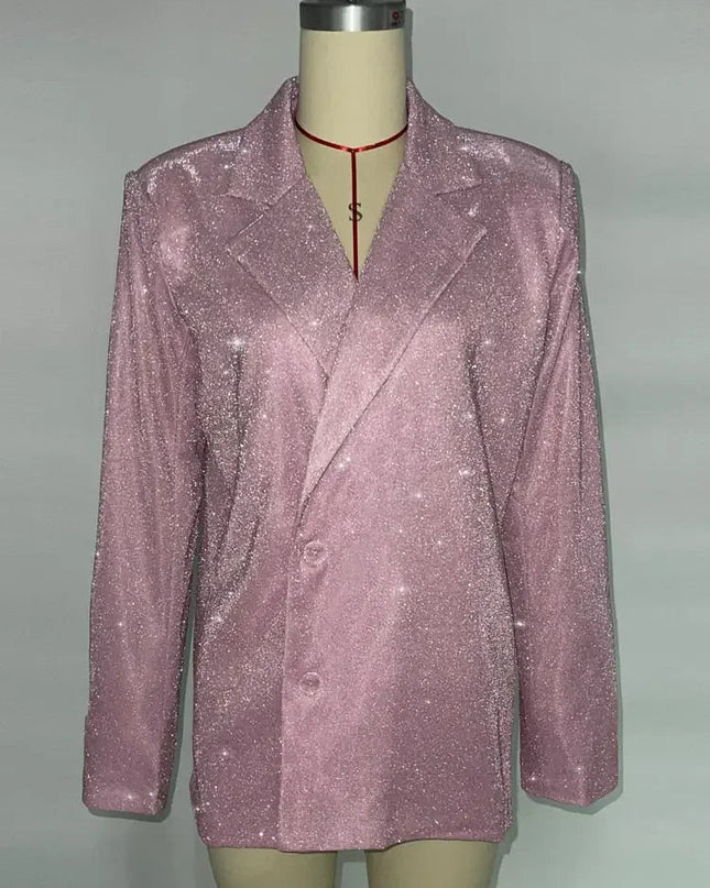 Glitz Blazer & Pants Matching Set