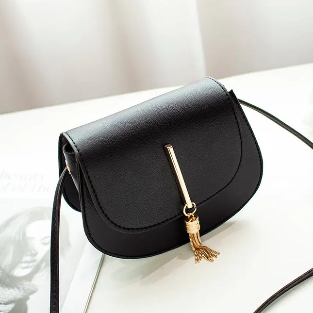 Fringe Crossbody Phone Bag and Round Purse