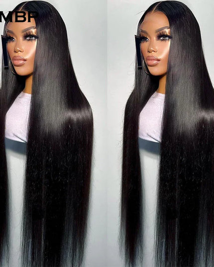 Glueless Wigs Human Hair 30 34Inch Straight 13x4/13x6 HD Lace Frontal Wigs Brazilian Preplucked Lace Front Human Hair Wig HMBP
