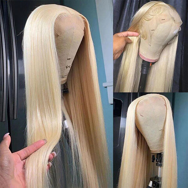 [Save $100] Junoda 613 Blonde Lace Front Wig Pre Plucked Colored Human Hair Wigs junoda