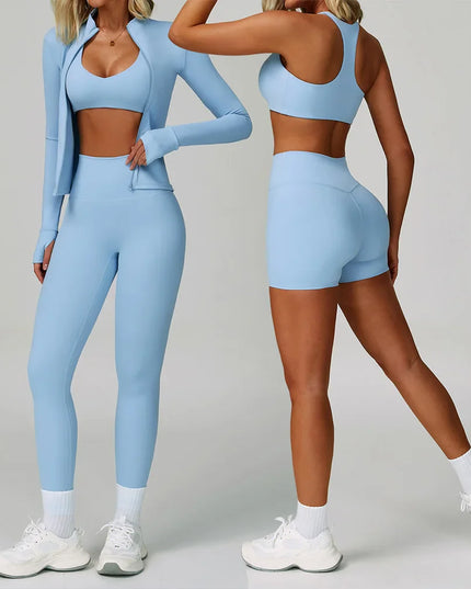 2/3-Piece Activewear Set – Sports Bra & High Waist Leggings Caethelstore.com