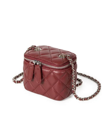 Mini Denim Crossbody Bags for Women | Lingge Chains Shoulder Bag & Fashion Brands Box Bag (Lipstick Coins Purses & Handbags)