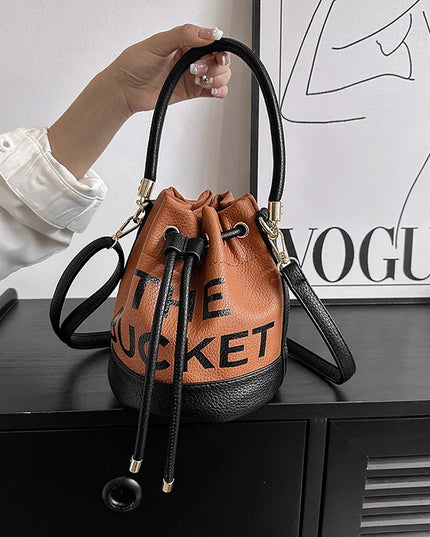 New Fashion Women's Bucket Bag Trend | Brand Casual Versatile Shoulder Bag & High-end Classic Crossbody Bag (Designer Luxury Handbag)