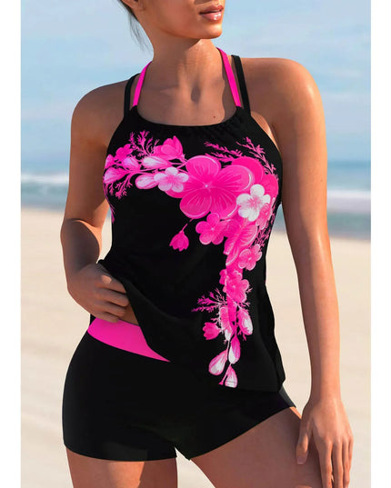 Red Blossom Bikini Set: S-6XL Beachwear Collection