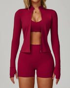 Rose red Set 3 / S