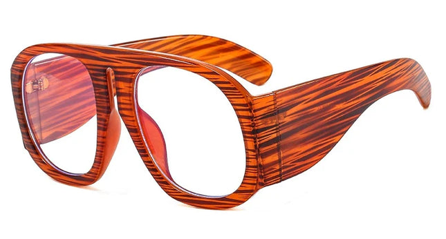 Gradient lens pilot Women sunglasses Oversized fashion Brand Big frame Transparent sunglasses Woman 2021 clear shades eyewear