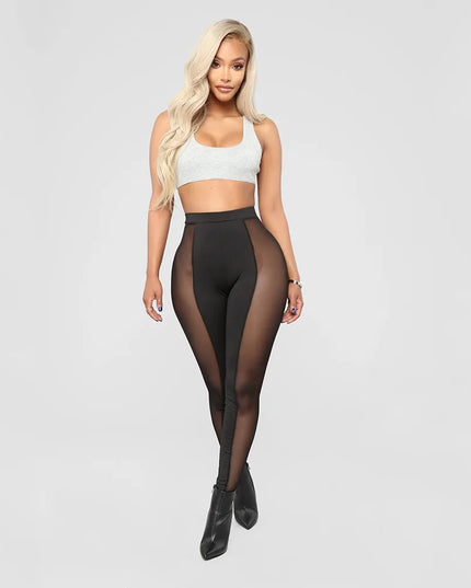 Mesh High Waisted Leggings