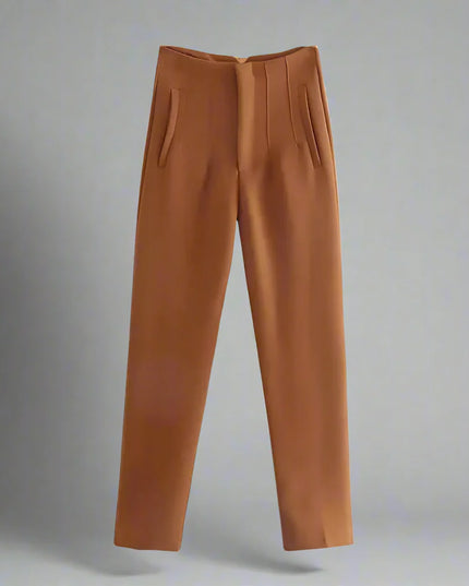 Women’s High Waist Slim Trousers