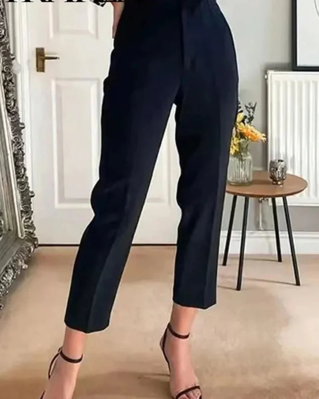 Women’s High Waist Slim Trousers FitiqueFit