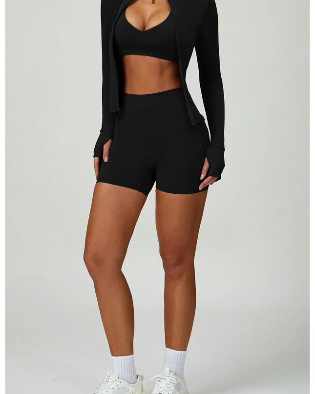 2/3-Piece Activewear Set – Sports Bra & High Waist Leggings Caethelstore.com