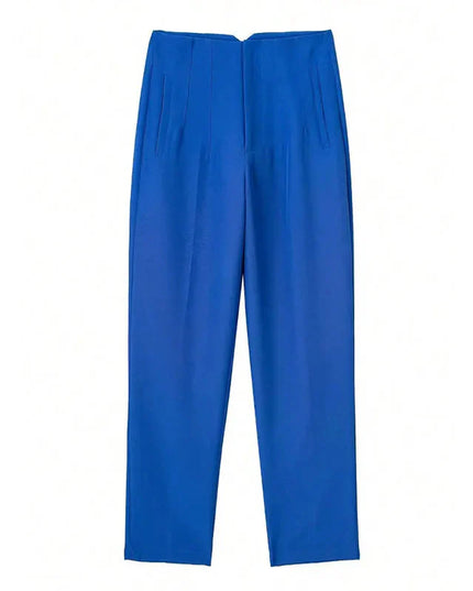 Women’s High Waist Slim Trousers