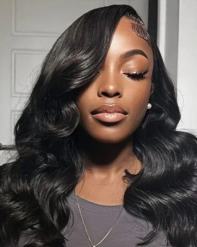 13x4 Body Wave Lace Front Wigs Human Hair Pre plucked  With Baby Hair 200 Density Glueless Human Hair Wigs For Women Caethelstore.com