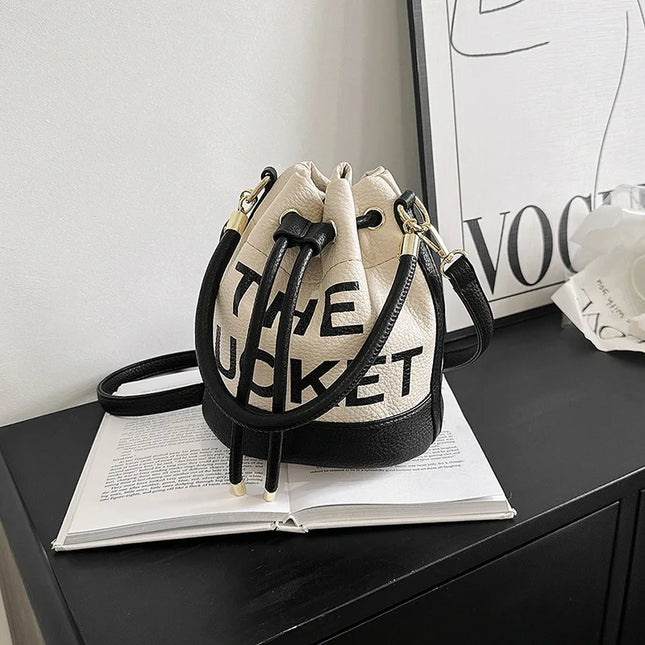 New Fashion Women's Bucket Bag Trend | Brand Casual Versatile Shoulder Bag & High-end Classic Crossbody Bag (Designer Luxury Handbag)