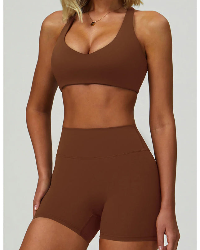 2/3-Piece Activewear Set – Sports Bra & High Waist Leggings Caethelstore.com