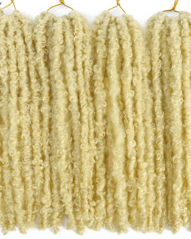 14 12 inch Butterfly Faux Locs Crochet Hair Braids Pre looped Distressed Goddess Butterfly Soft Locs Crochets Braids Cheveux Lok Caethelstore.com