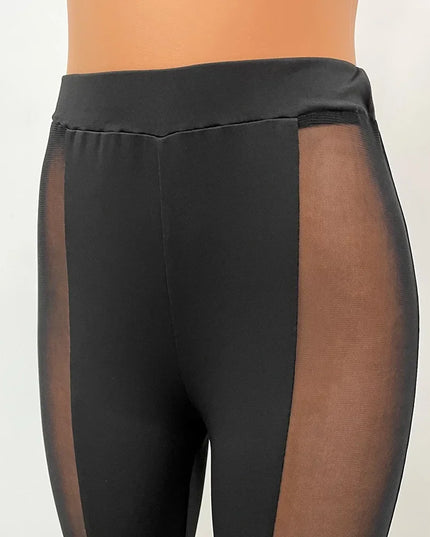 Mesh High Waisted Leggings