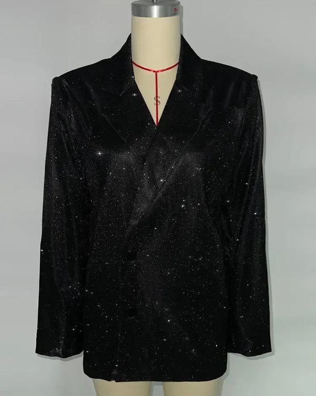 Glitz Blazer & Pants Matching Set