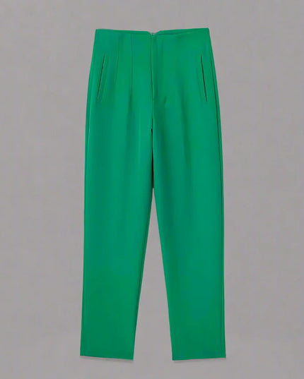 Women’s High Waist Slim Trousers