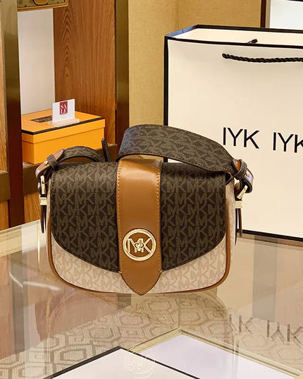 New Women's Leather Saddle Bag