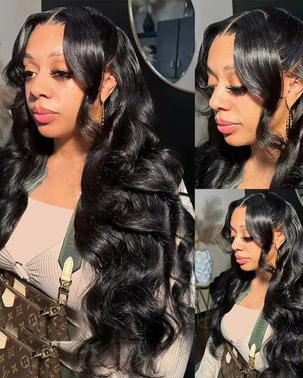 Body Wave Pre-Cut Lace Pre-Plucked Bleached Knots Wear & Go Glueless Wig Flash Sale junoda