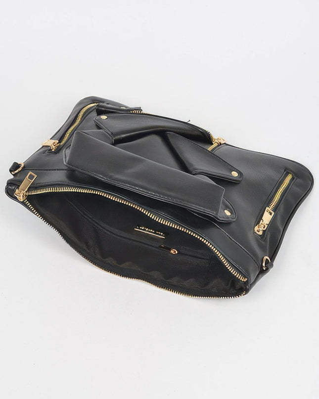 Faux Leather Novelty Bag Tigbul's Variety Fashion Shop