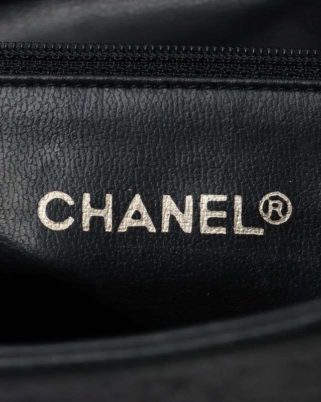 Chanel Lambskin Black Quilted Shoulder Bag 0 Series #3752