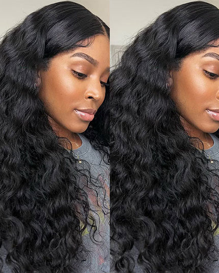 Junoda Wear & Go Water Wave Wig 3 Seconds Install Quick Pre Cut Lace No Stuffy Air Wig LakiaStar Recommend junoda
