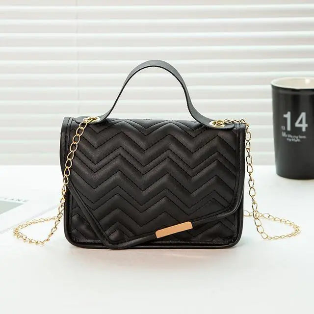 Fashion Women's PU Leather Messenger Shoulder Bag