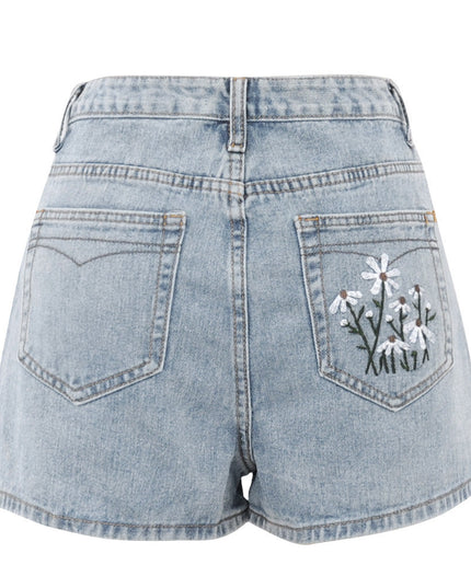 Women's High Waist Fashion Denim Shorts