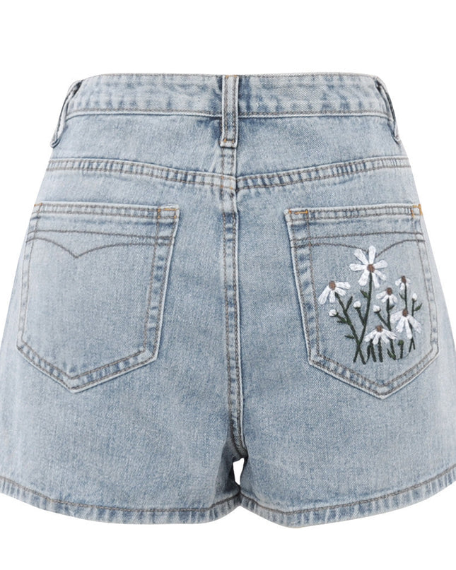 Women's High Waist Fashion Denim Shorts