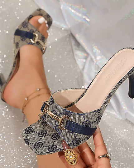 Open Toe Stiletto Sandals Shopimist