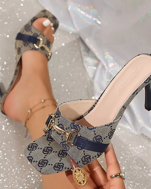Open Toe Stiletto Sandals Shopimist