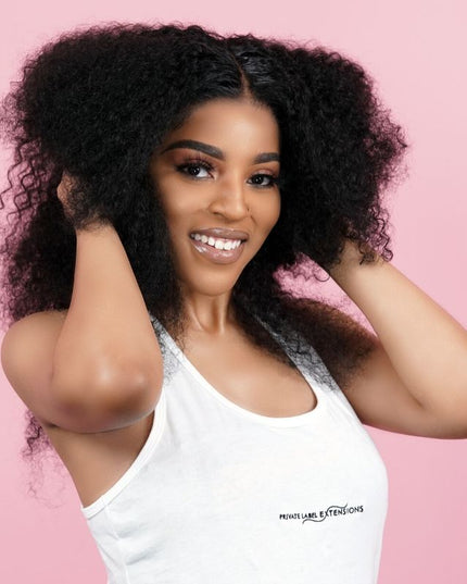 Afro Kinky Curly 100% Human Hair Bundles