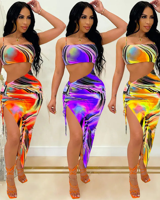Irregular Sling Dress for Women