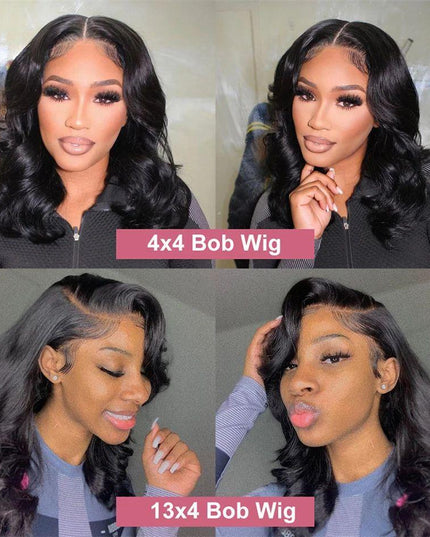 Women's Solid Color Transparent Lace Forehead Wig