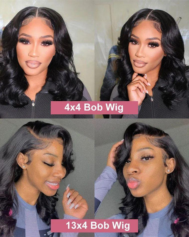 Women's Solid Color Transparent Lace Forehead Wig