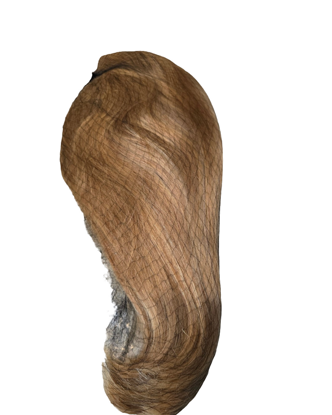 Golden Aura – Straight Lace Front Bob Wig (Honey Blonde)