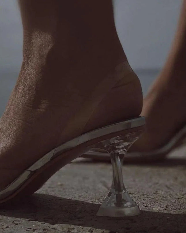 Blair's Secret Crystal Butterfly Brooch Heels