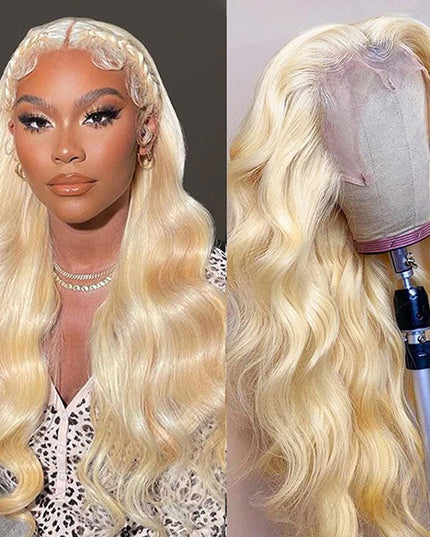 Junoda Hair Body Wave Honey Blonde Transparent Lace Wigs For Woman Fast Shipping junoda