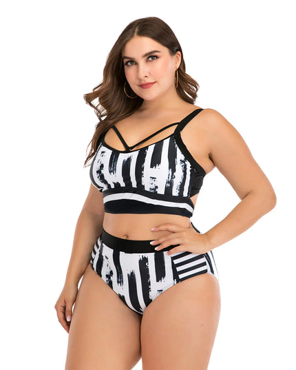 Plus Size Women's Sexy Bikini Swimwear
