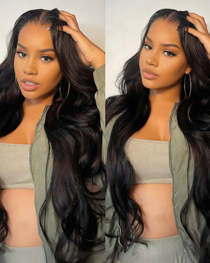 Body Wave Pre-Cut Lace Pre-Plucked Bleached Knots Wear & Go Glueless Wig Flash Sale junoda