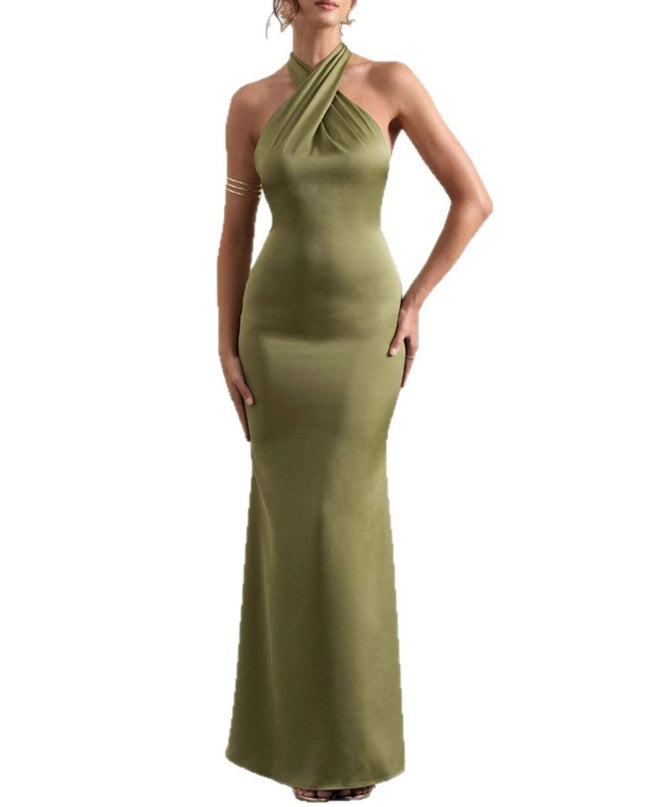 Halter Slim Fit Dress