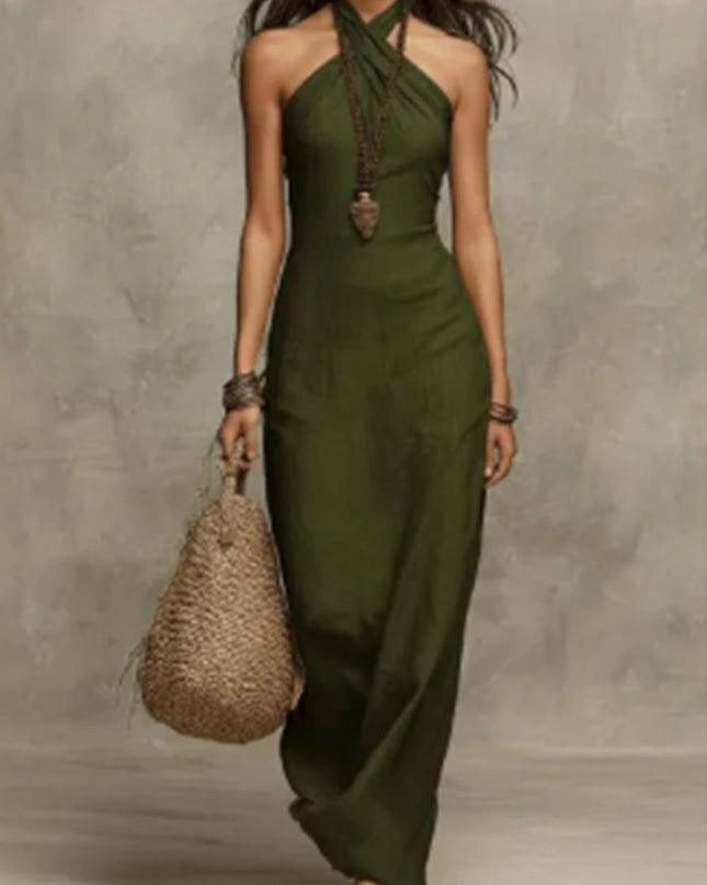 Women's Plus Size Jumpsuit – Casual Solid Color Relaxed Fit FitiqueFit
