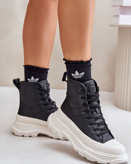 Big Star Natural leather Sneakers Step in style