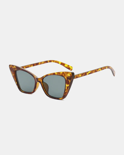 Retro Cat Eye Sunglasses with Acetate Lens – UV400 Protection
