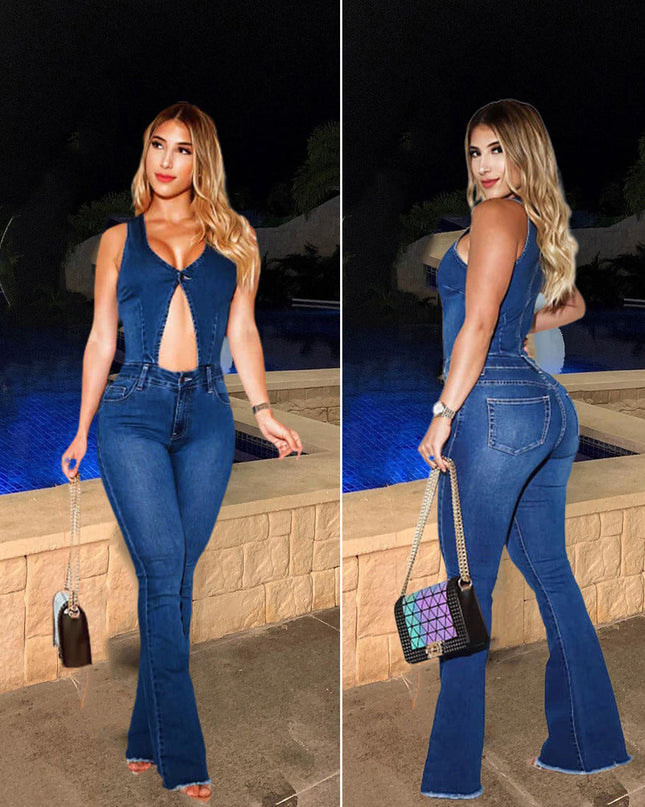 Ins Internet Celebrity Slim Fit Slimming Jumpsuit