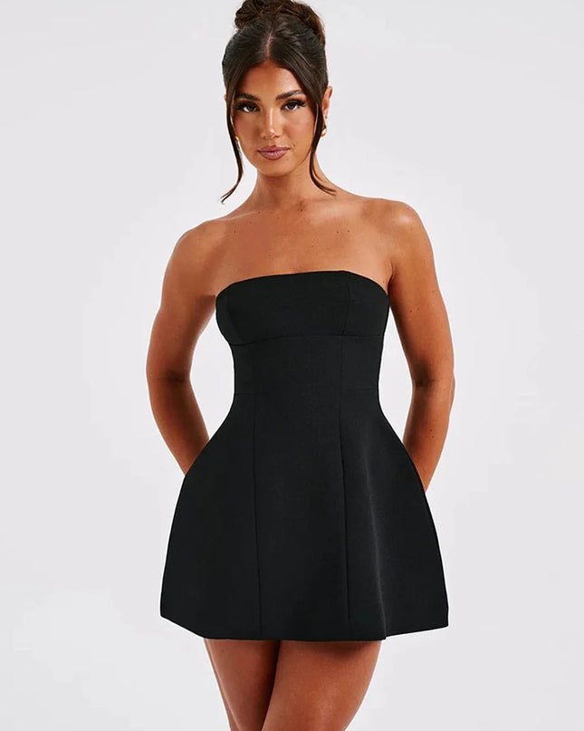 Daisy Summer Tube Dress - Floral Chic for Sunny Days