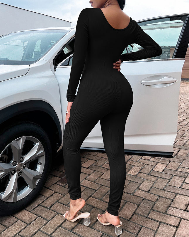 Women's Fashion Slim Slim Jumpsuit