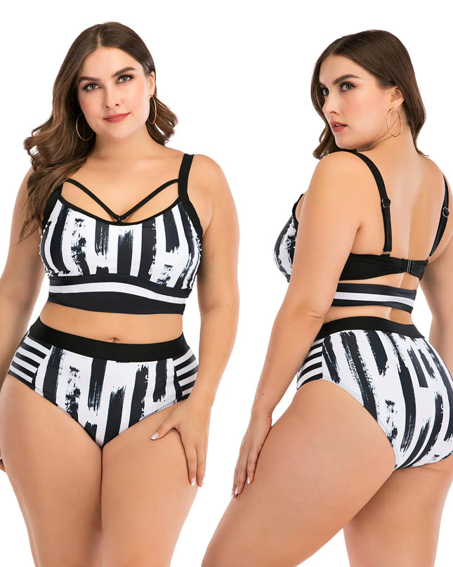 Plus Size Women's Sexy Bikini Swimwear